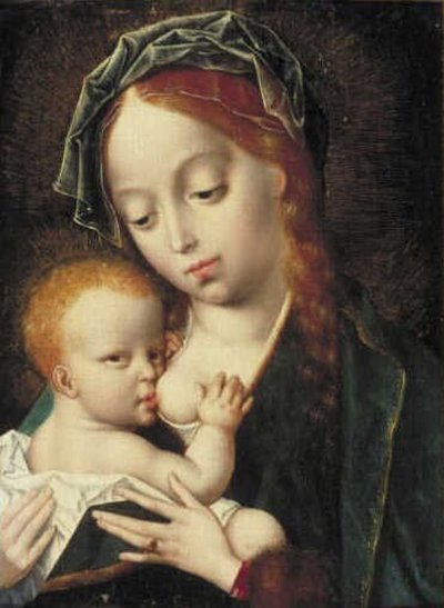 Madonna with Child by Joos van Cleve